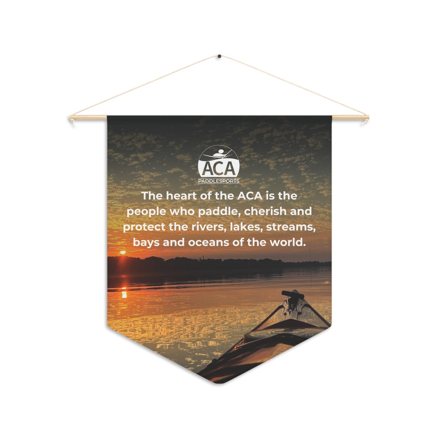 ACA Logo Pennant - Sunset