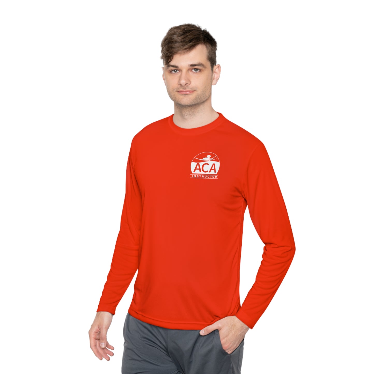 ACA Instructor Unisex Lightweight Long Sleeve Tee (Polyester)