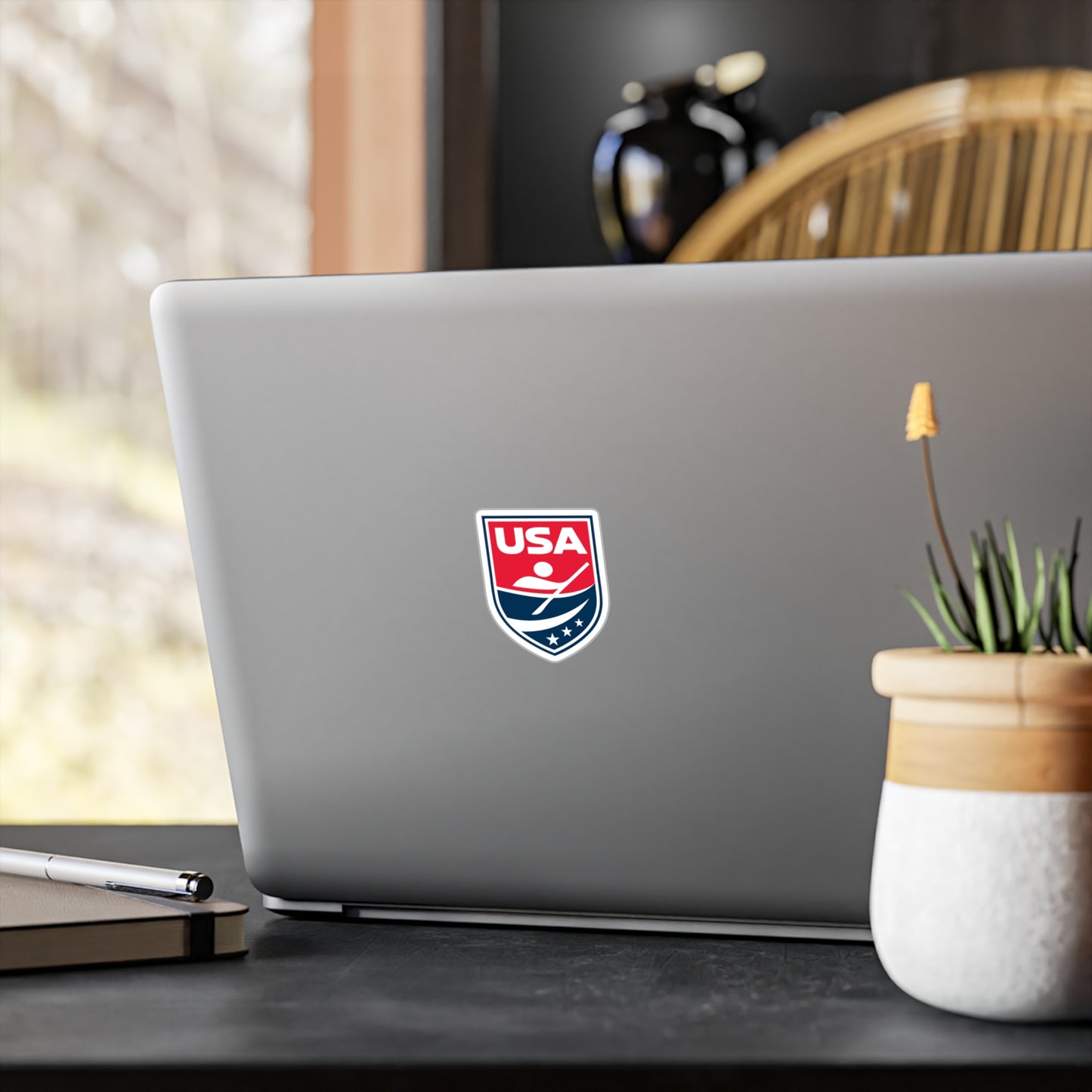 USA Canoe / Kayak Logo Vinyl Decal