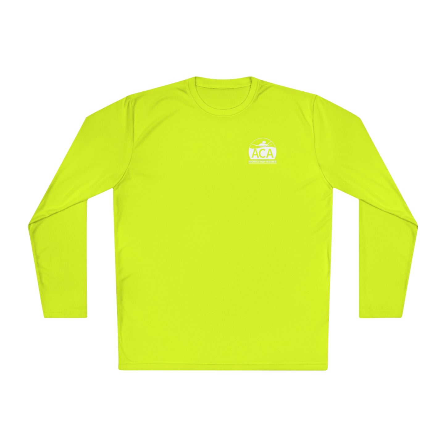 ACA Instructor Trainer Unisex Lightweight Long Sleeve Tee (Polyester)