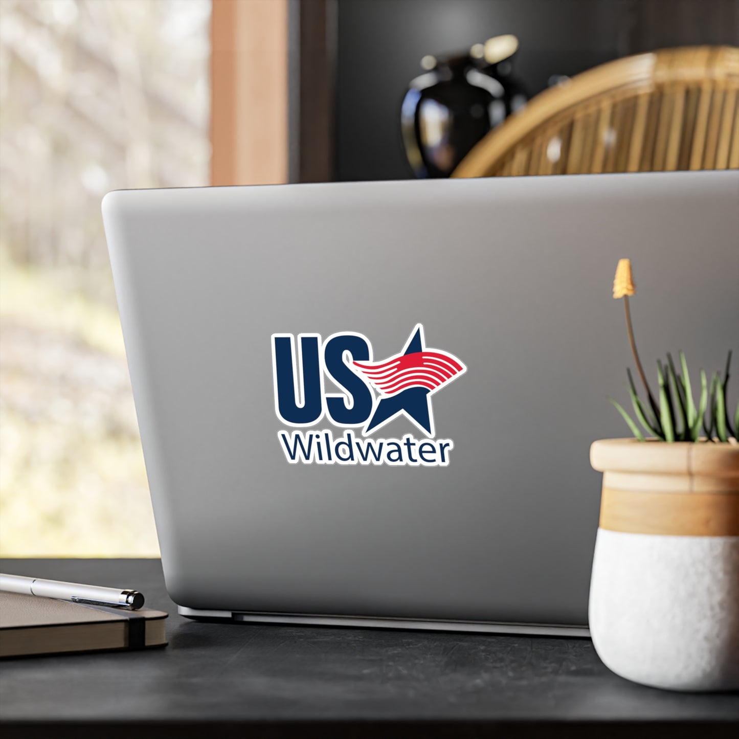 USA Wildwater Logo Vinyl Decal