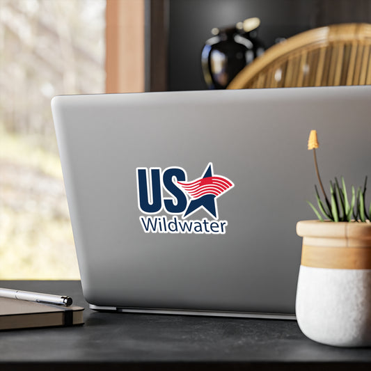 USA Wildwater Logo Vinyl Decal