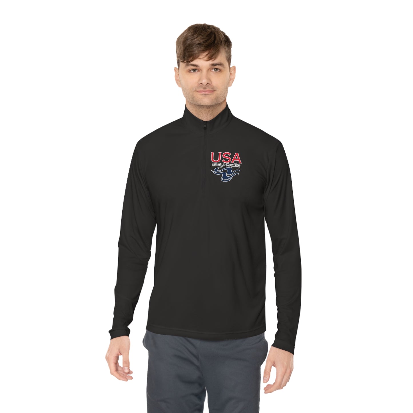 USA Freestyle Unisex Quarter-Zip Pullover