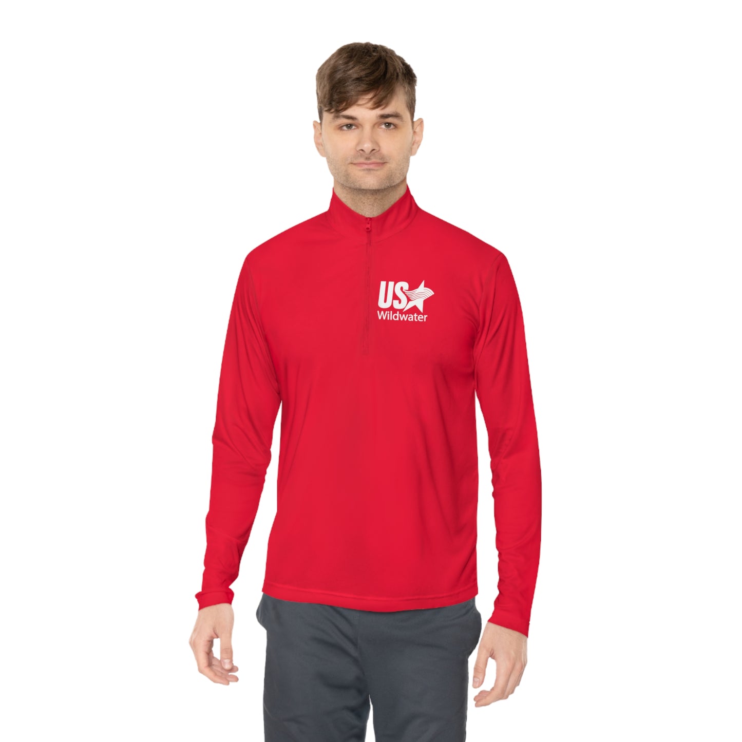 USA Wildwater Unisex Quarter-Zip Pullover