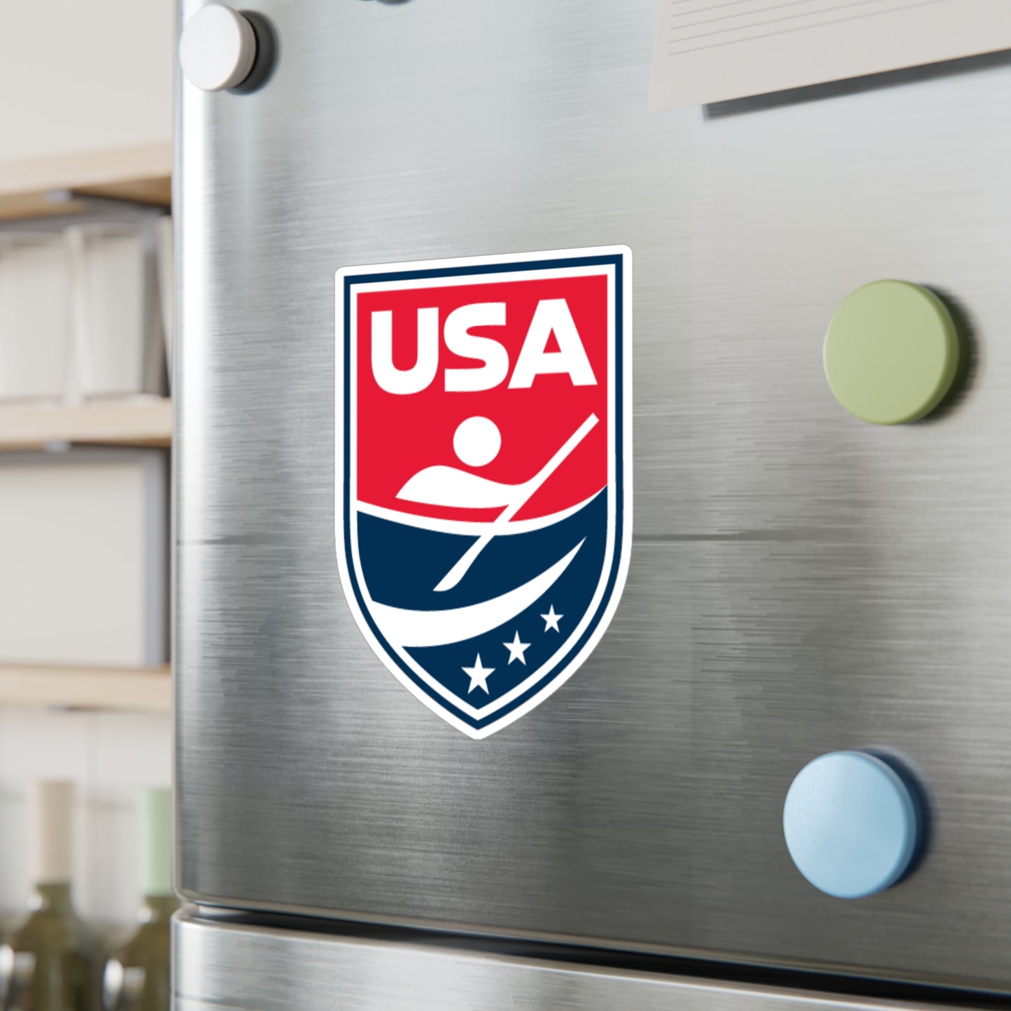 USA Canoe / Kayak Logo Vinyl Decal