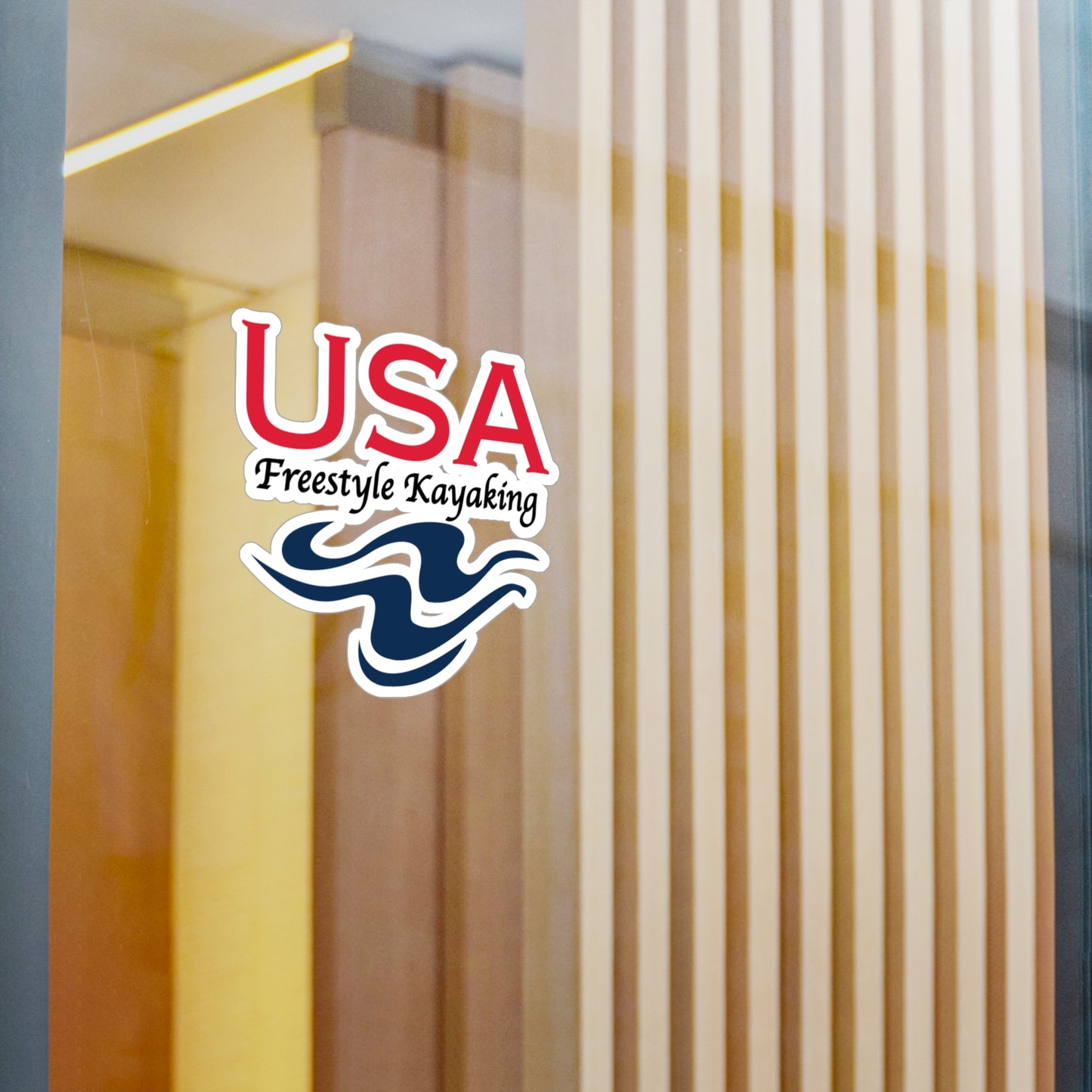 USA Freestyle Logo Vinyl Decal