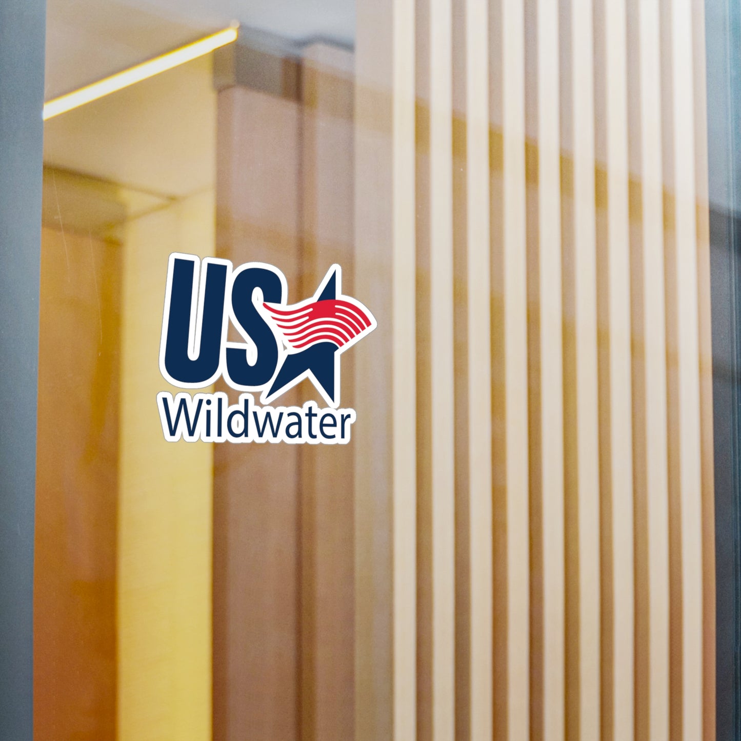 USA Wildwater Logo Vinyl Decal