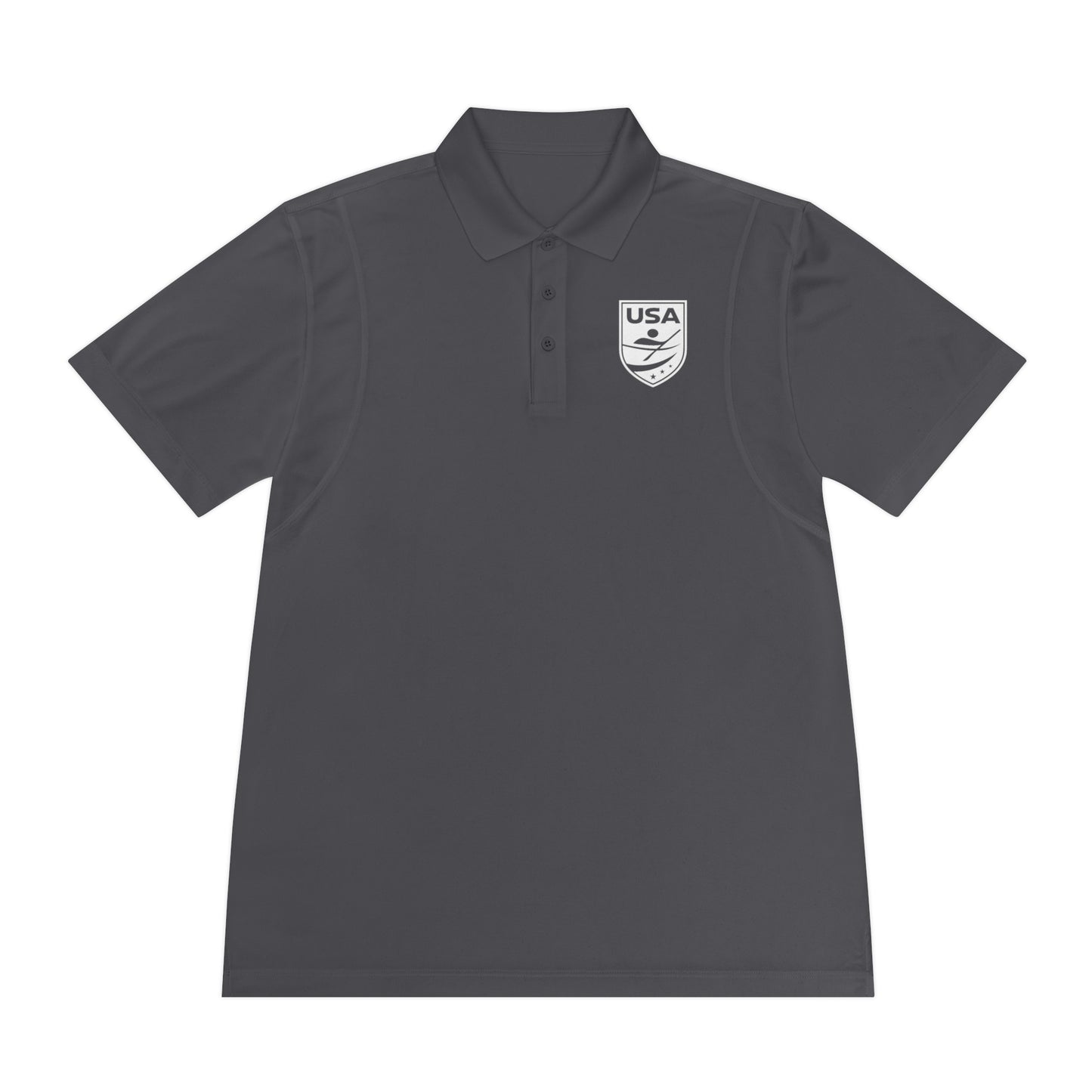 USA Canoe / Kayak Men's Sport Polo Shirt