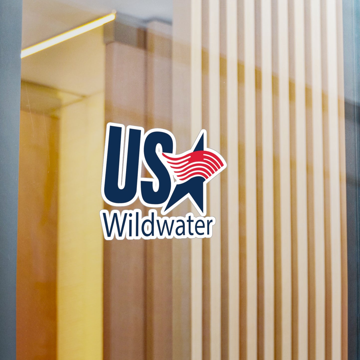 USA Wildwater Logo Vinyl Decal