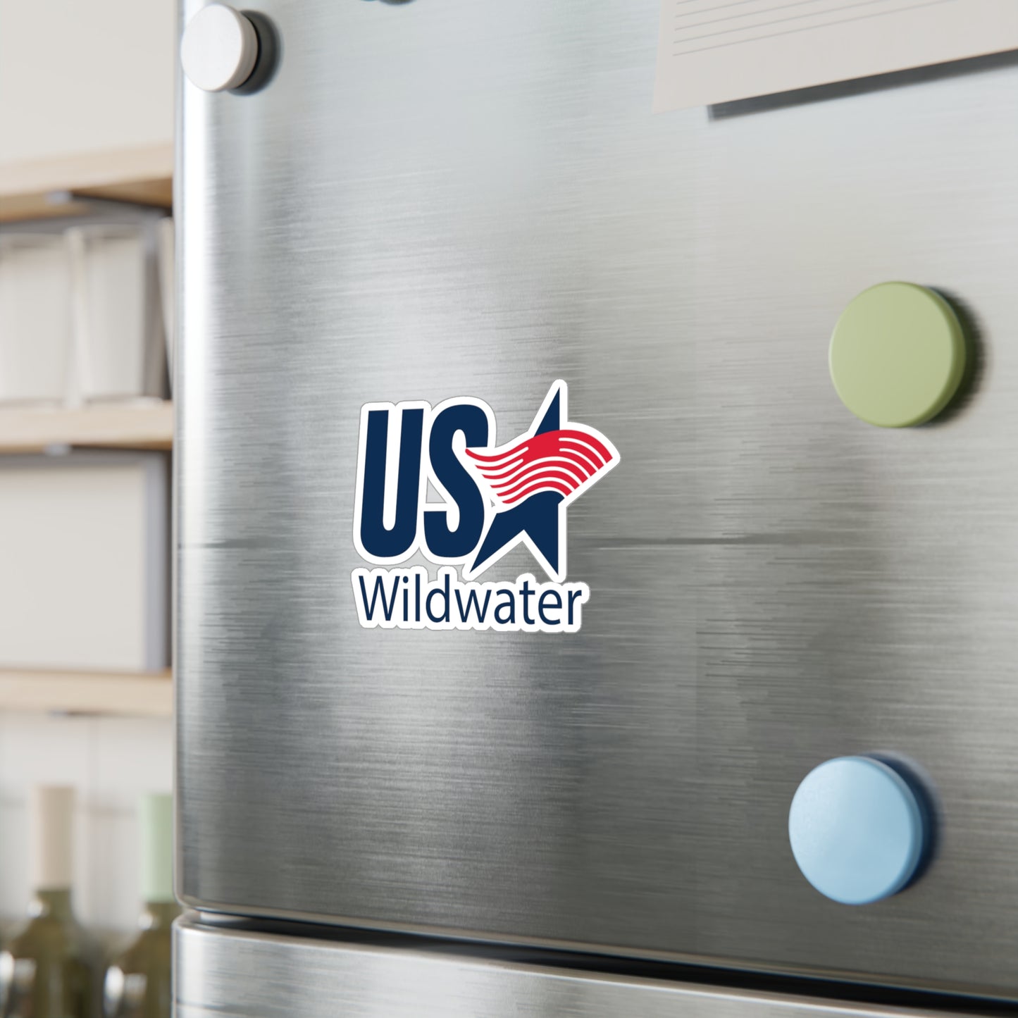 USA Wildwater Logo Vinyl Decal