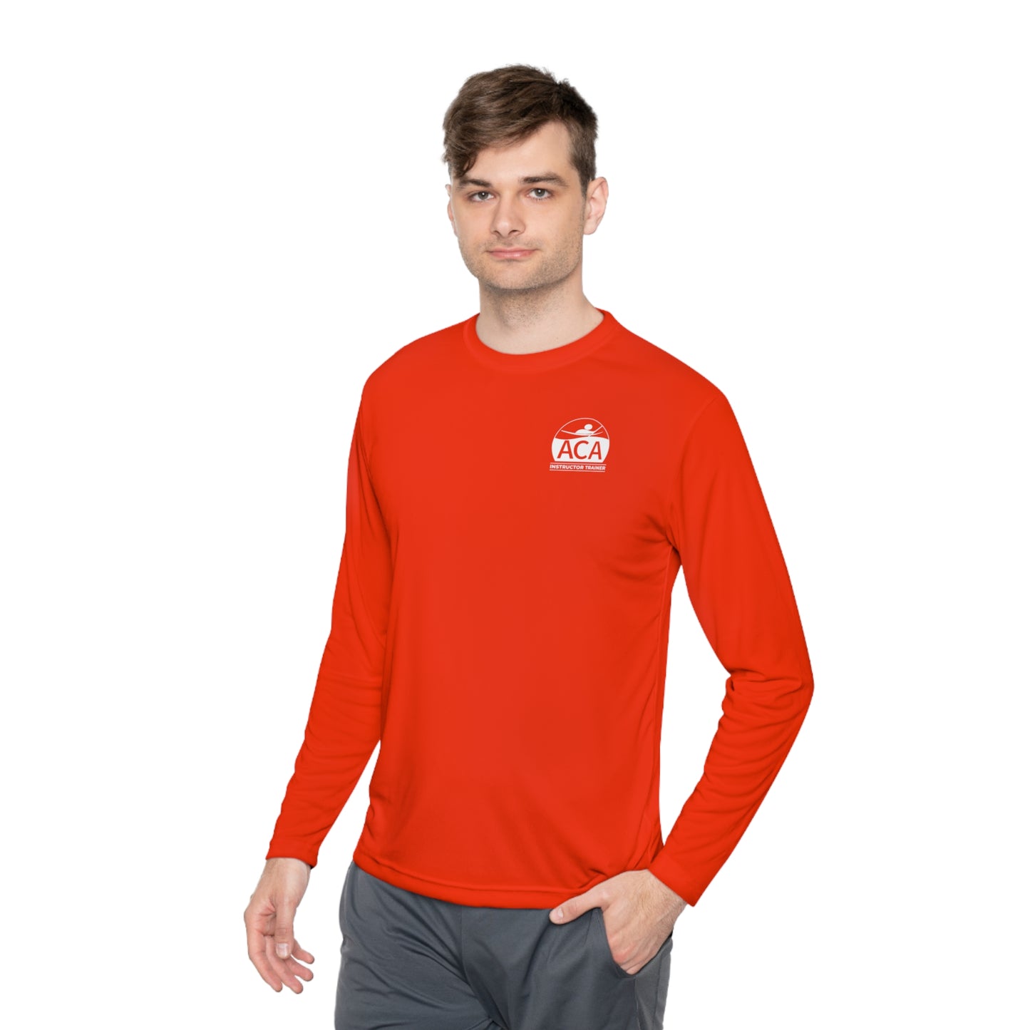 ACA Instructor Trainer Unisex Lightweight Long Sleeve Tee (Polyester)