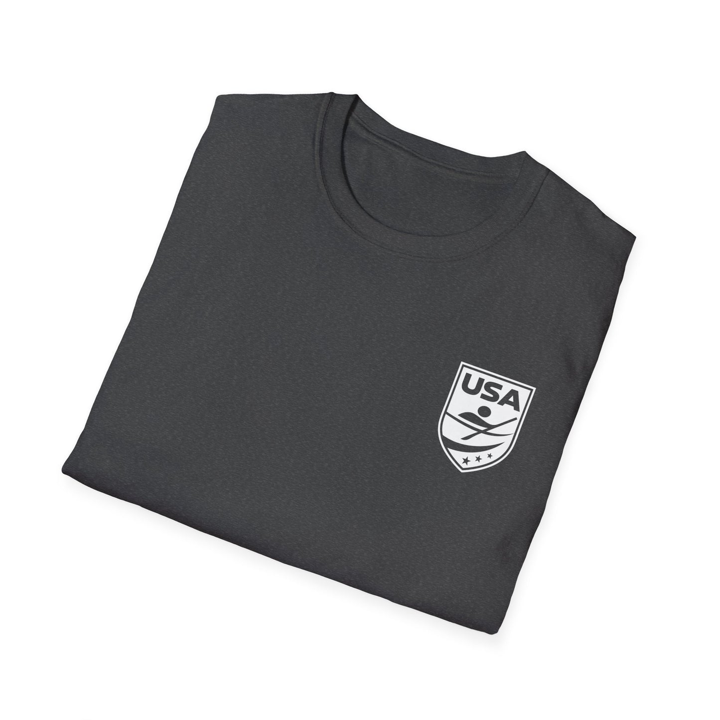 USA Canoe / Kayak Unisex Softstyle T-Shirt - White Logo