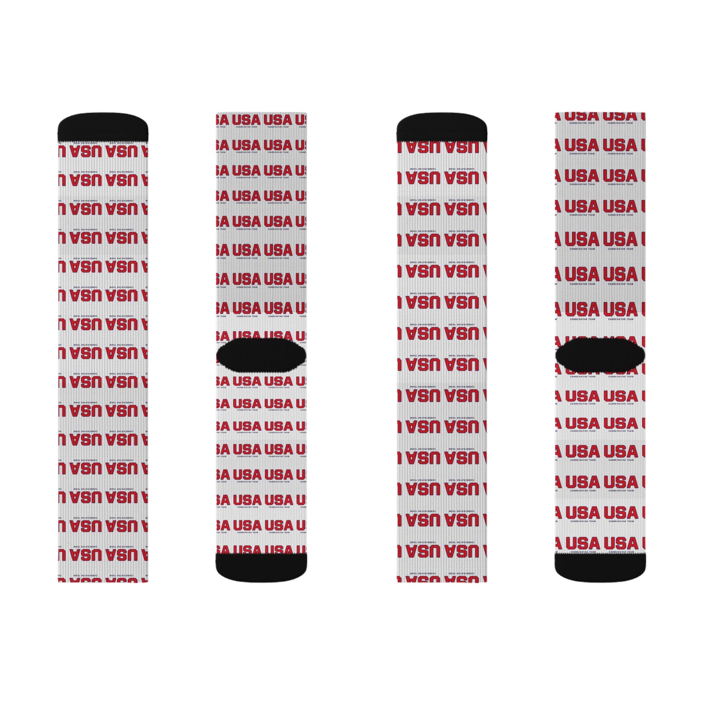 USA Canoe / Kayak Team Logo Socks