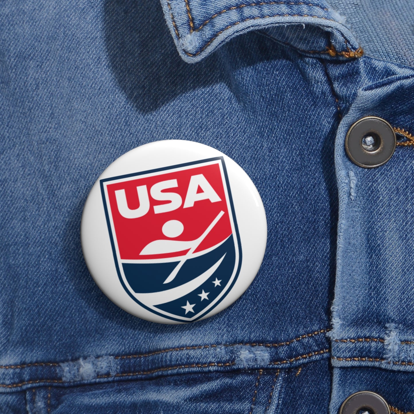 USA Canoe / Kayak Pin Buttons