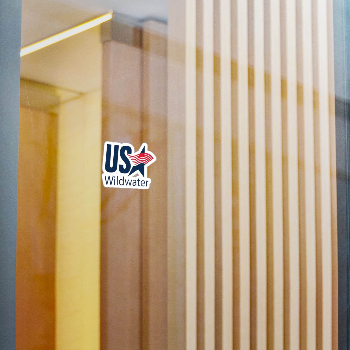 USA Wildwater Logo Vinyl Decal