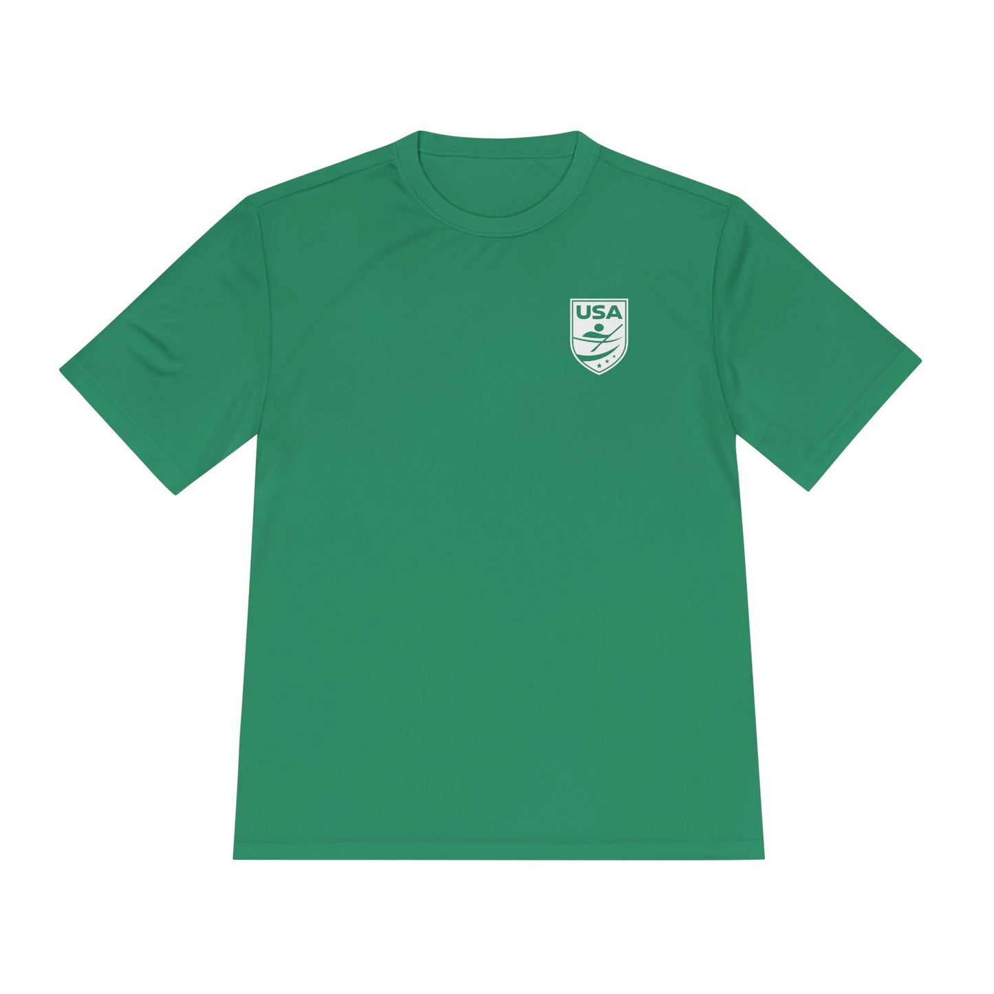 USA Canoe / Kayak Unisex Moisture Wicking Tee (Polyester)