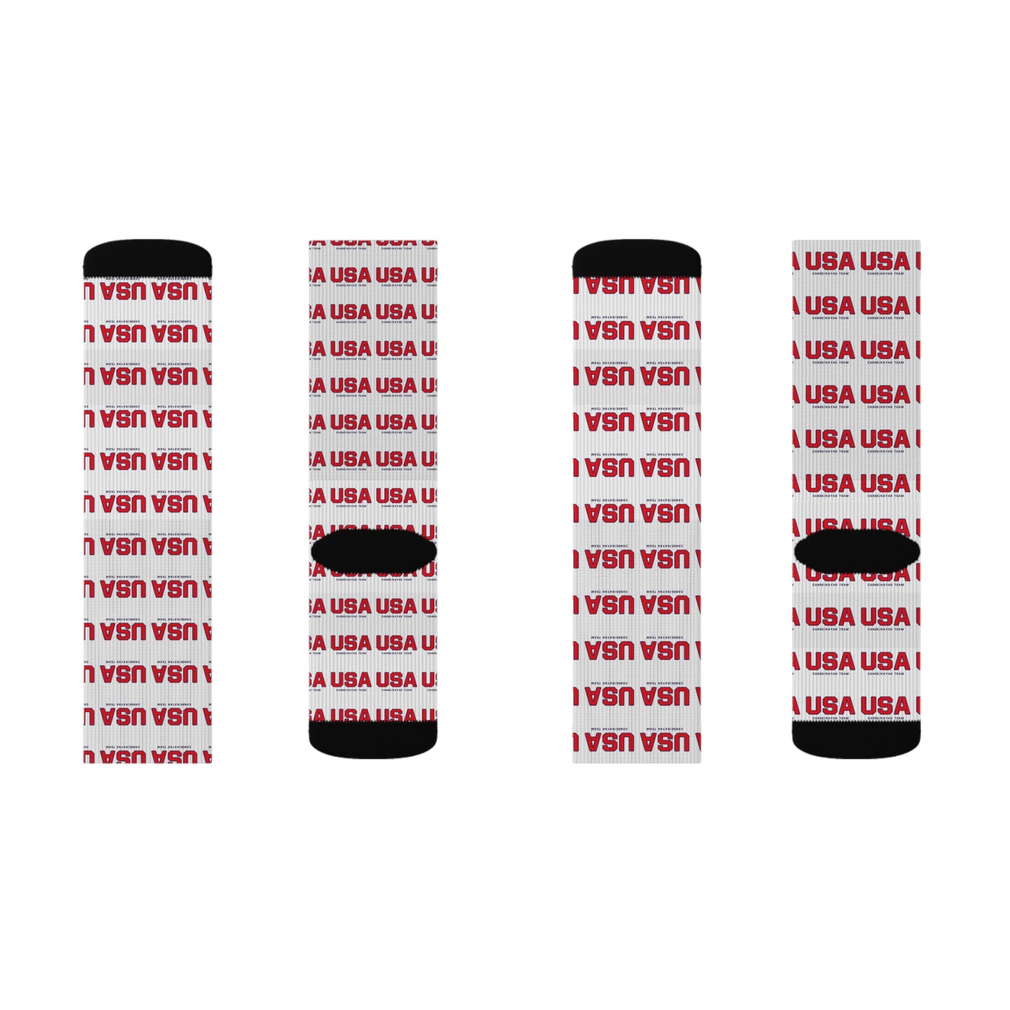 USA Canoe / Kayak Team Logo Socks