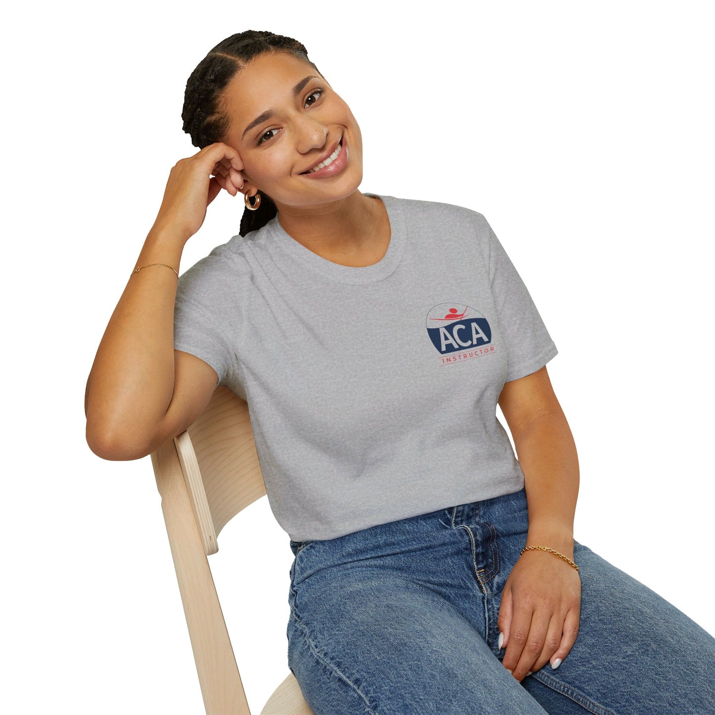 ACA Instructor Unisex Softstyle T-Shirt - Color Logo