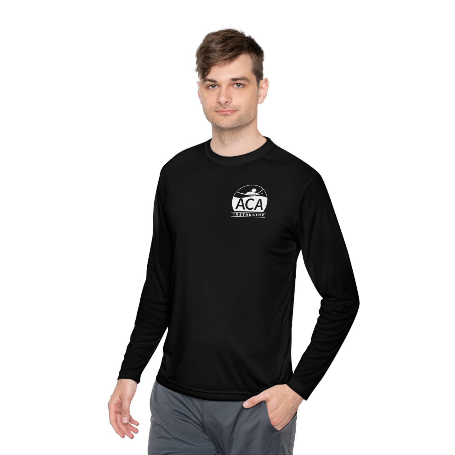 ACA Instructor Unisex Lightweight Long Sleeve Tee (Polyester)