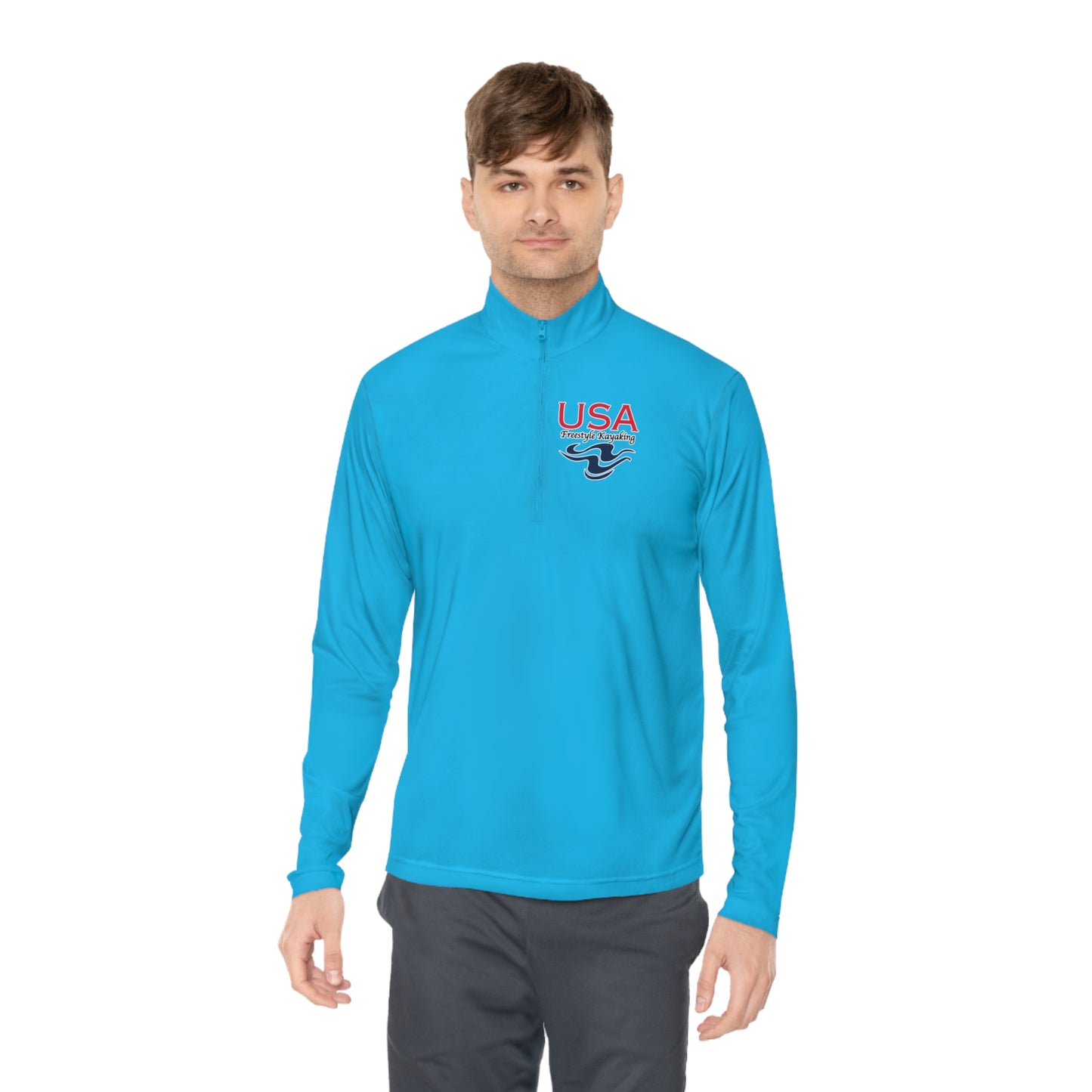 USA Freestyle Unisex Quarter-Zip Pullover