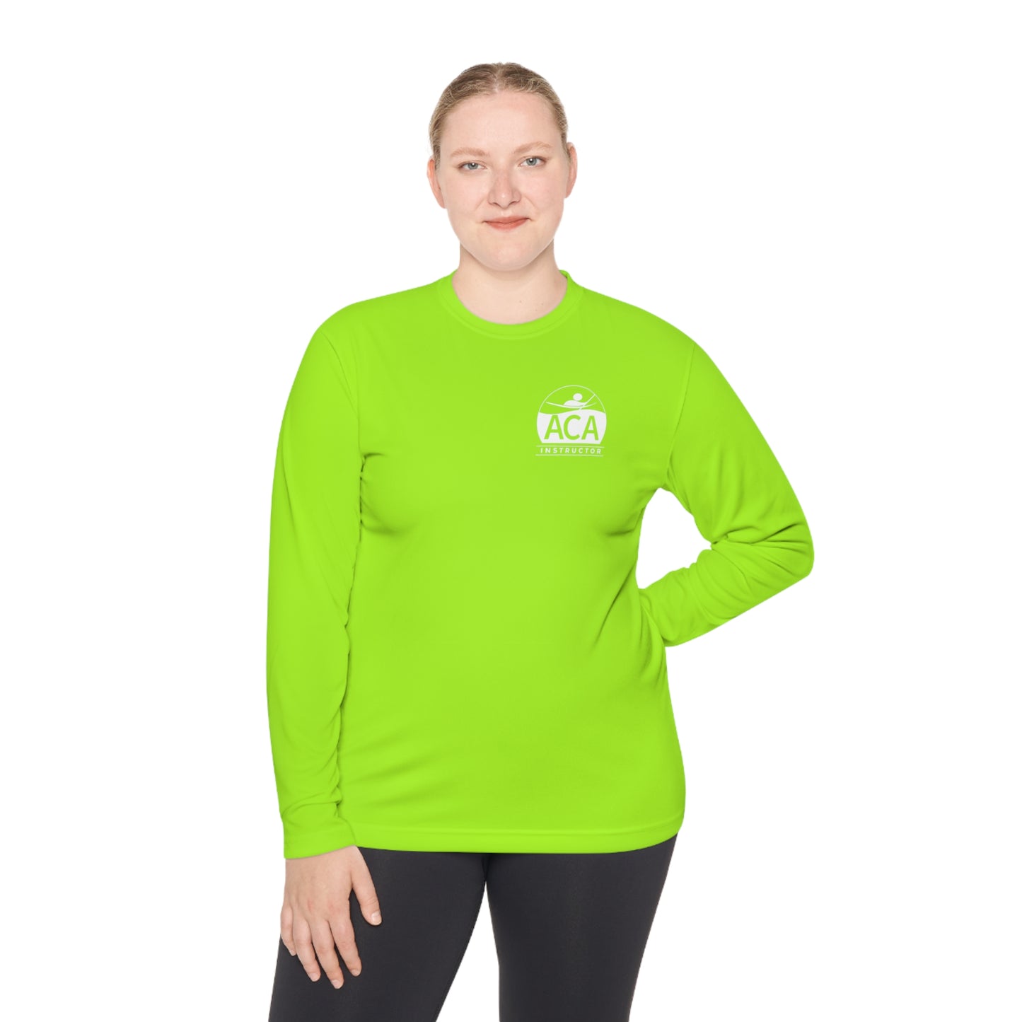 ACA Instructor Unisex Lightweight Long Sleeve Tee (Polyester)