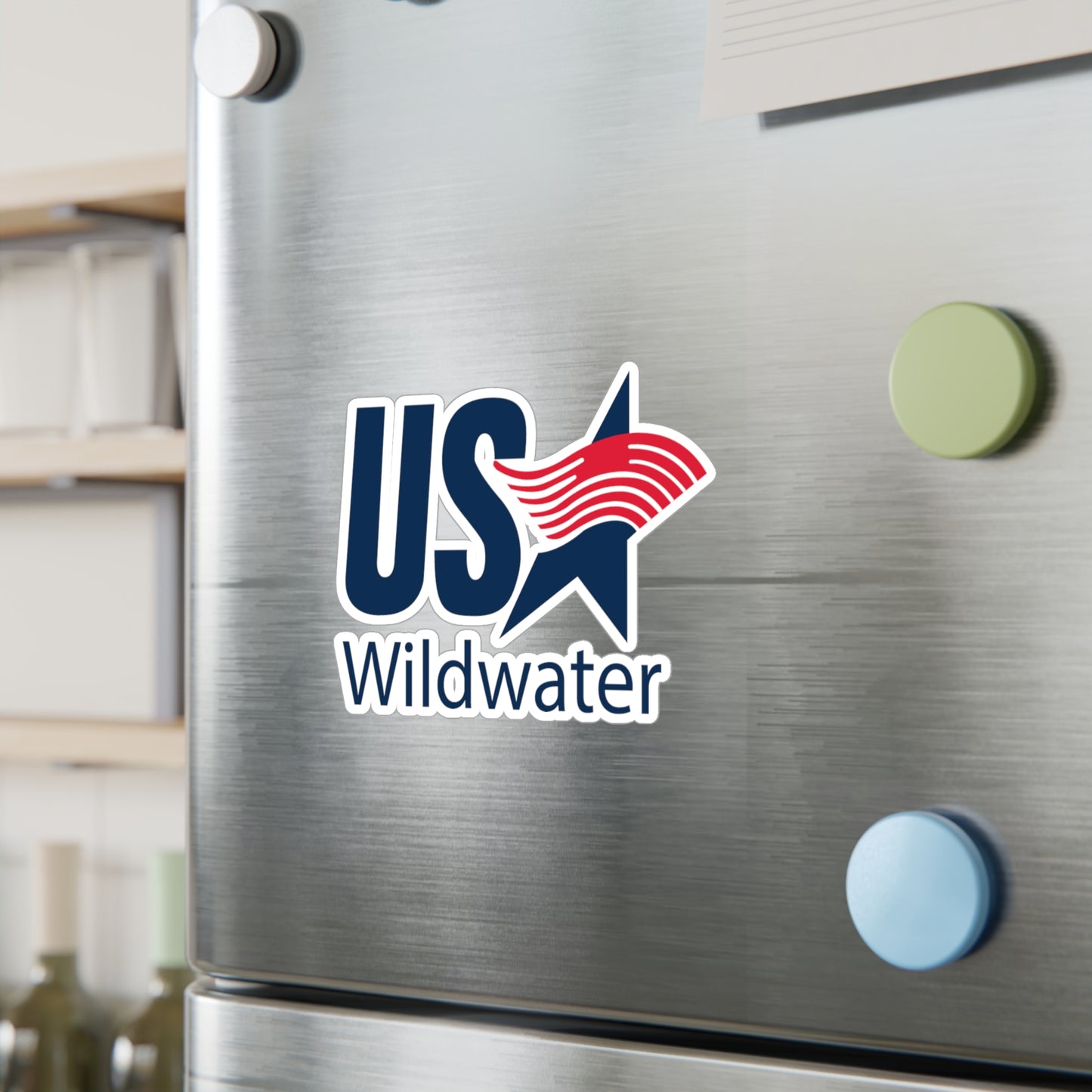 USA Wildwater Logo Vinyl Decal