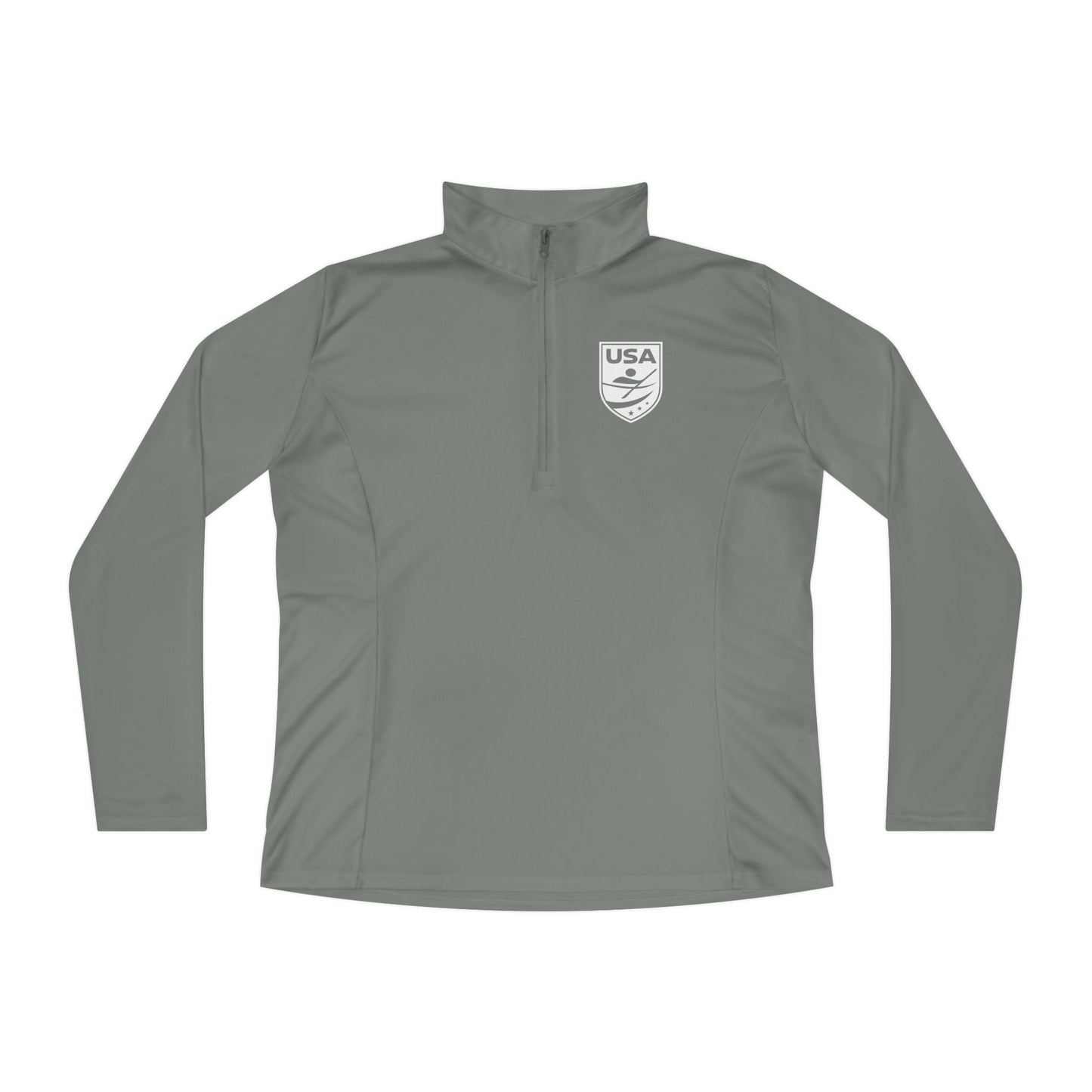 USA Canoe / Kayak Ladies Quarter-Zip Pullover