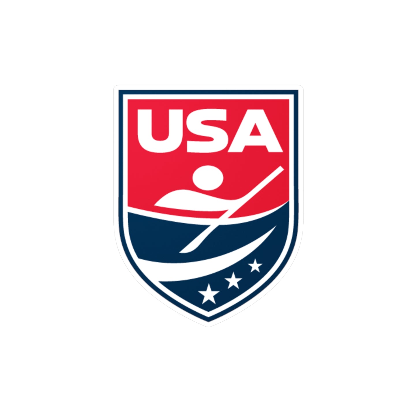 USA Canoe / Kayak Logo Vinyl Decal