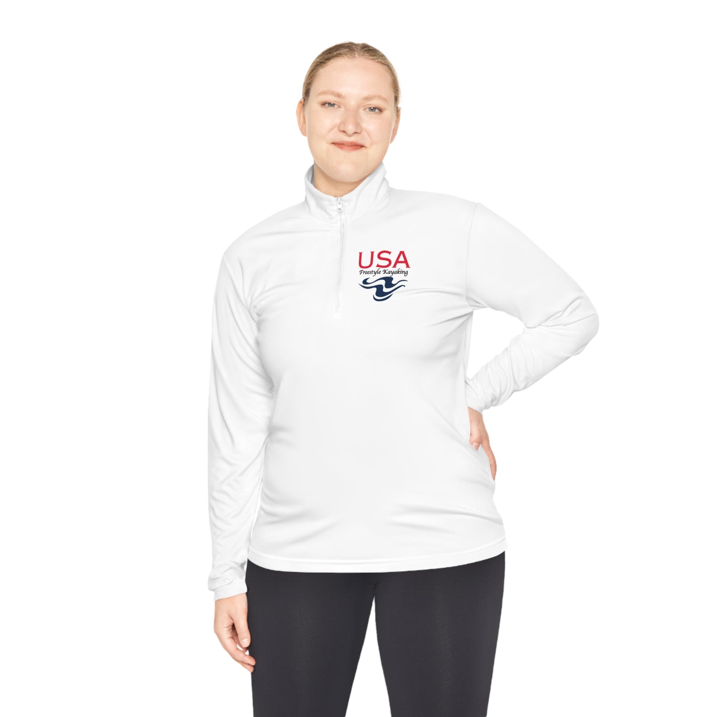 USA Freestyle Unisex Quarter-Zip Pullover