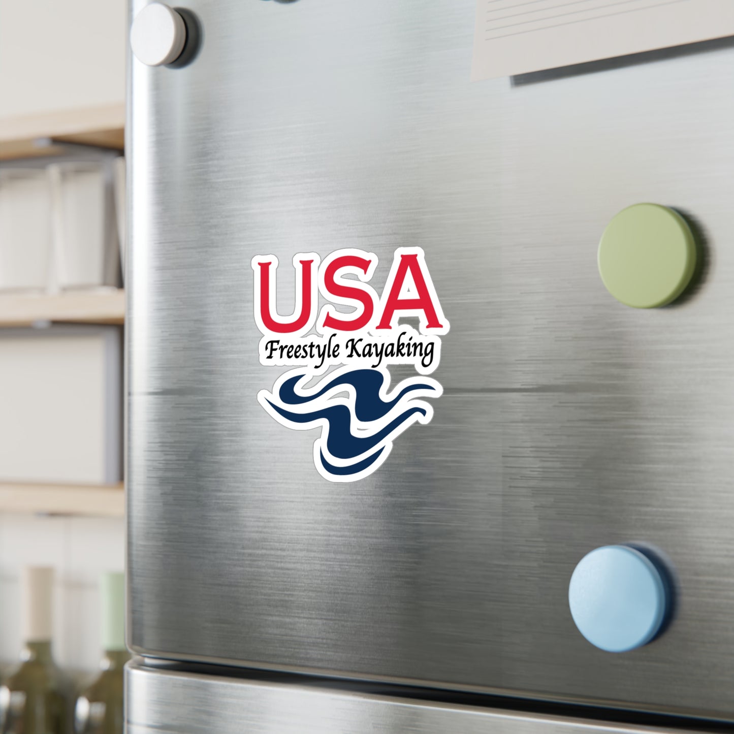 USA Freestyle Logo Vinyl Decal