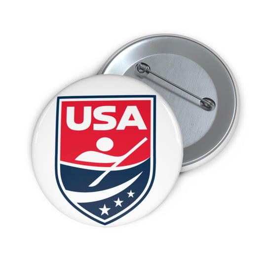 USA Canoe / Kayak Pin Buttons
