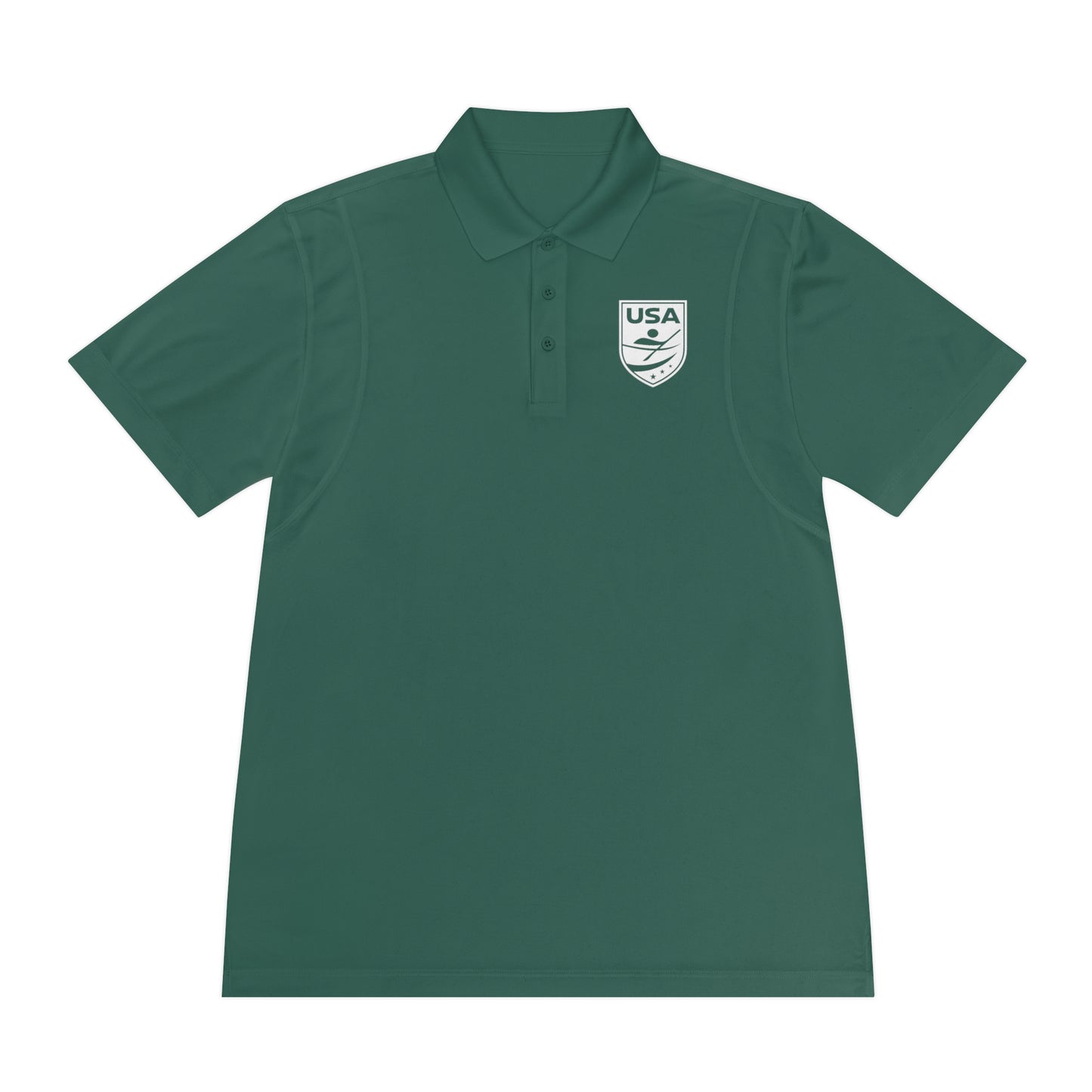 USA Canoe / Kayak Men's Sport Polo Shirt