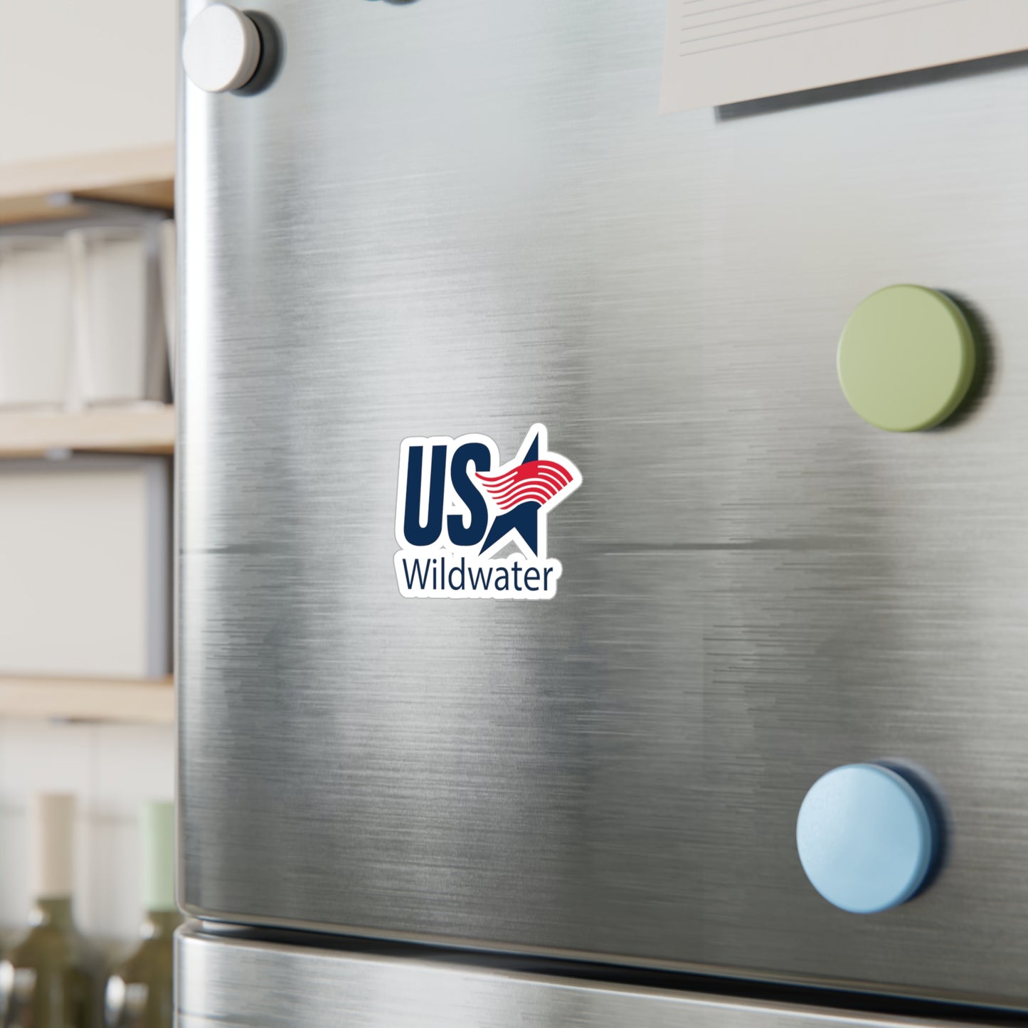 USA Wildwater Logo Vinyl Decal