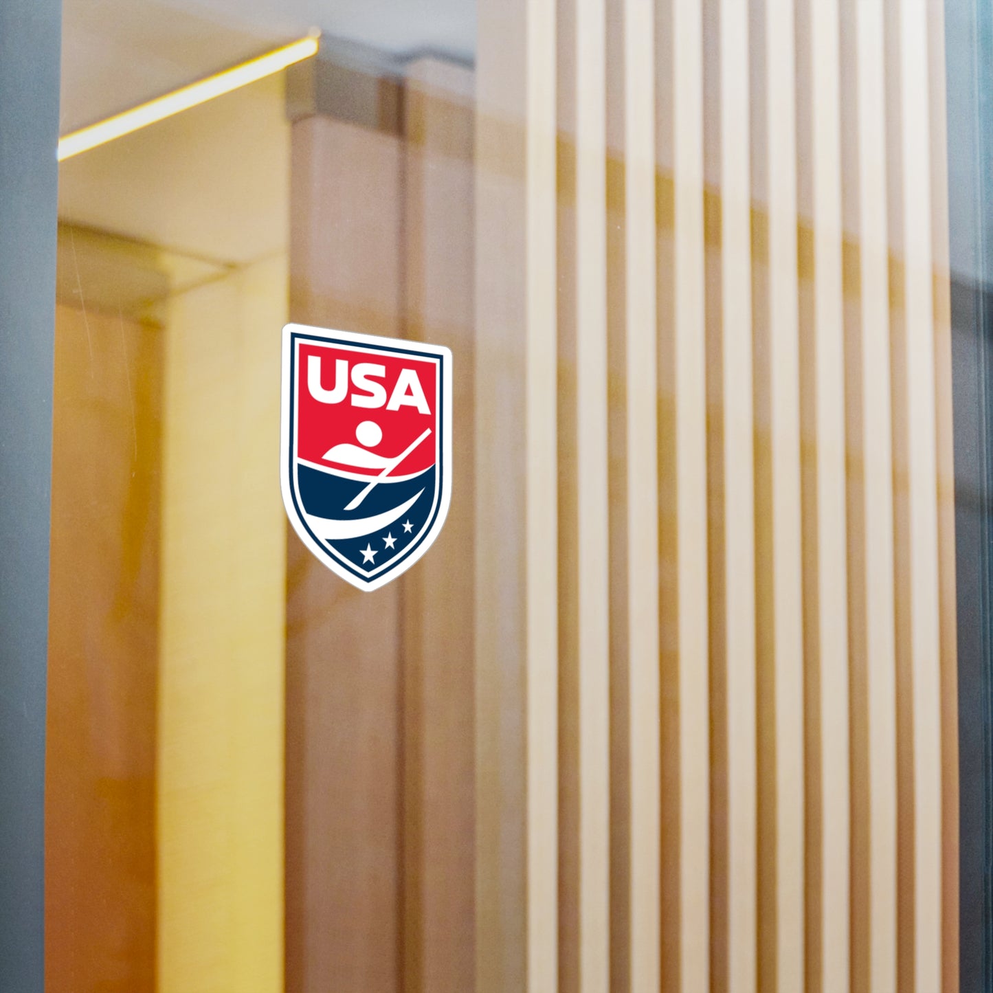 USA Canoe / Kayak Logo Vinyl Decal