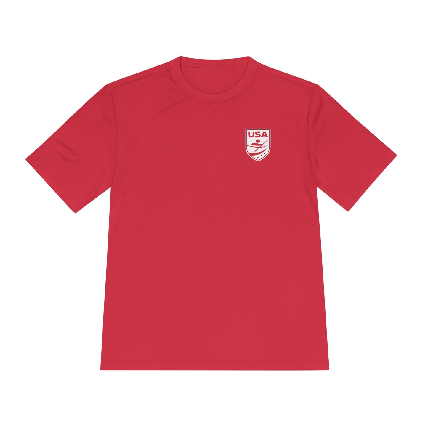 USA Canoe / Kayak Unisex Moisture Wicking Tee (Polyester)