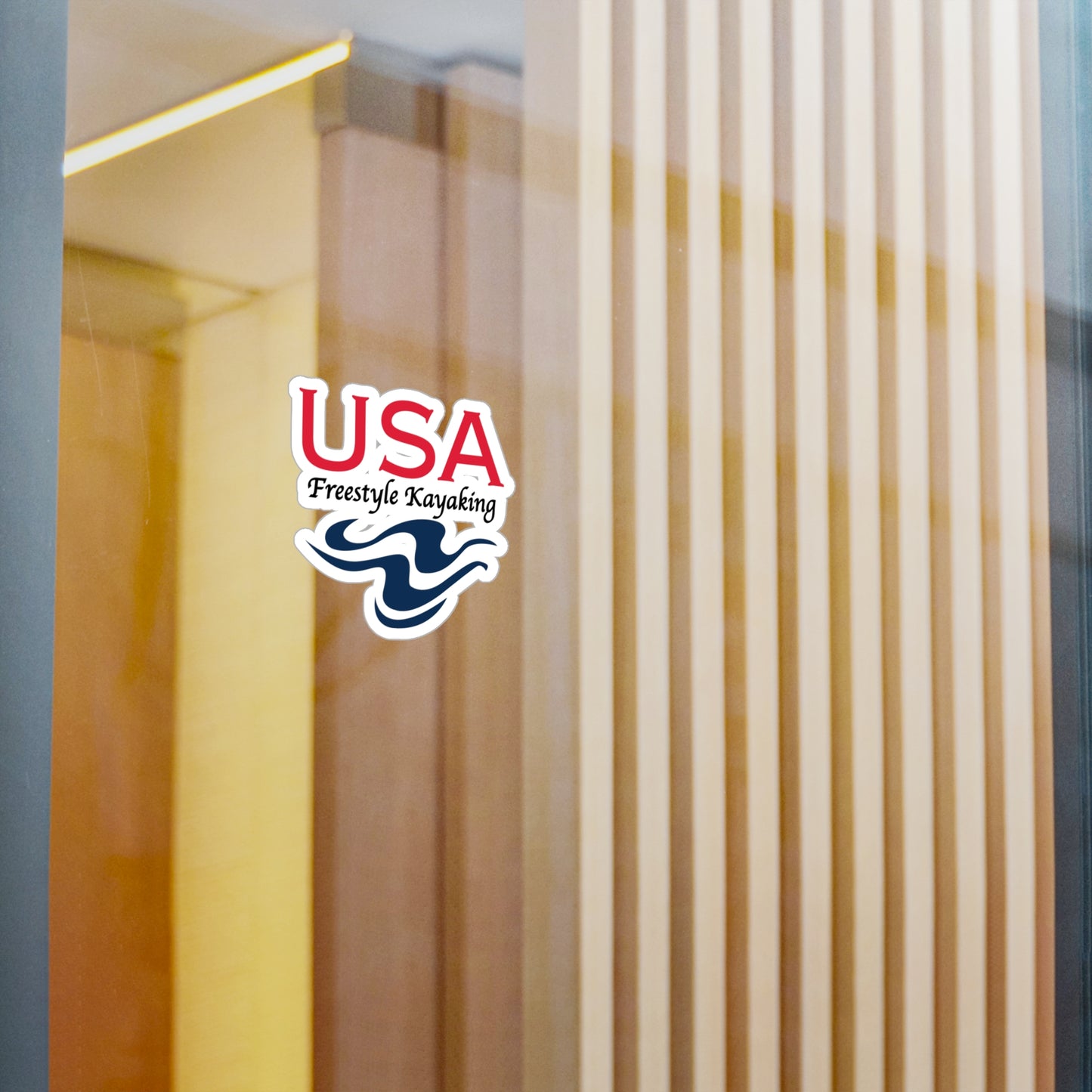 USA Freestyle Logo Vinyl Decal