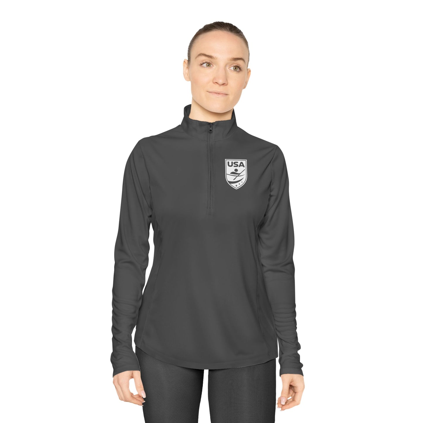 USA Canoe / Kayak Ladies Quarter-Zip Pullover