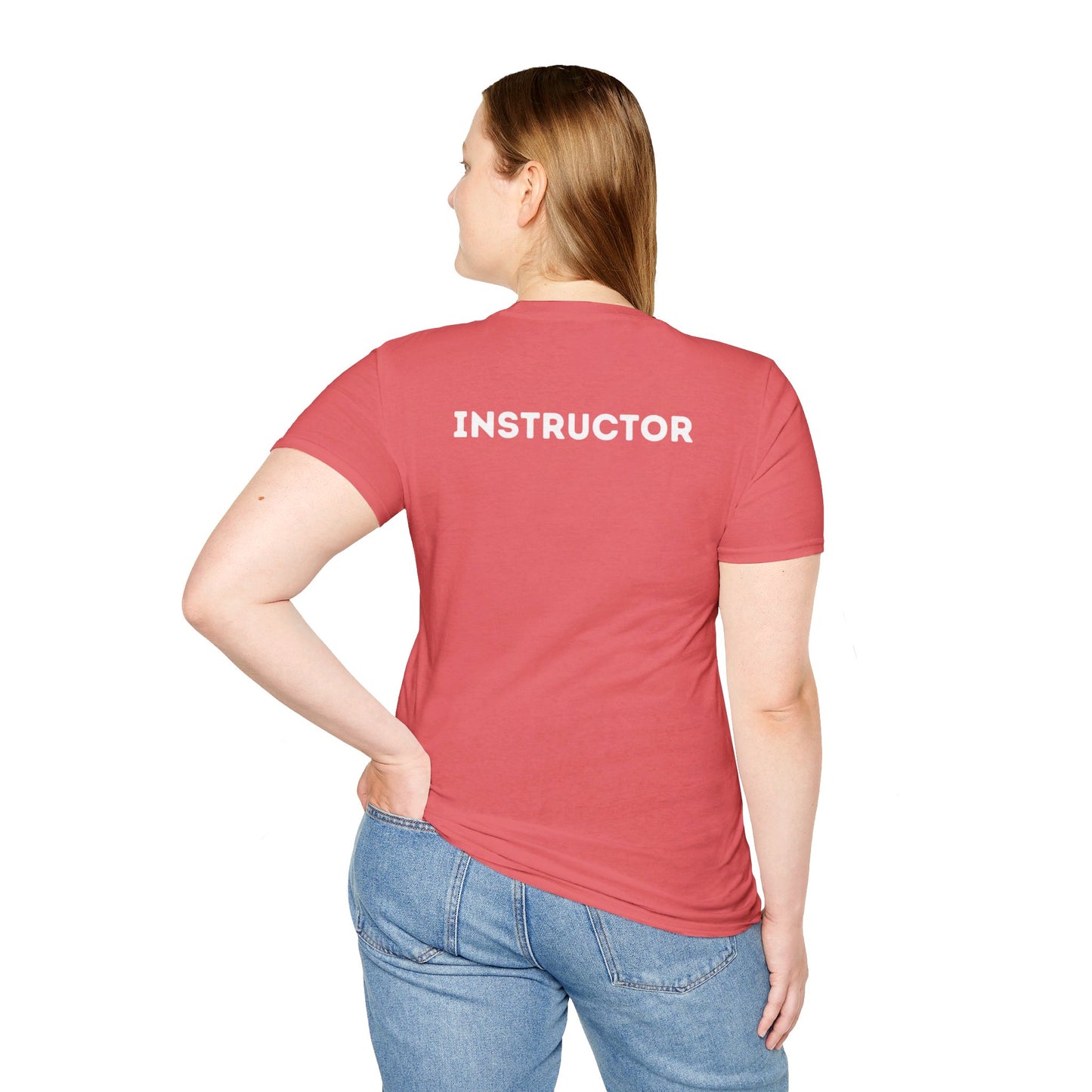 ACA Instructor Unisex Softstyle T-Shirt - White Logo