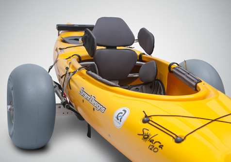 Kayak Chariot by Creating Ability
