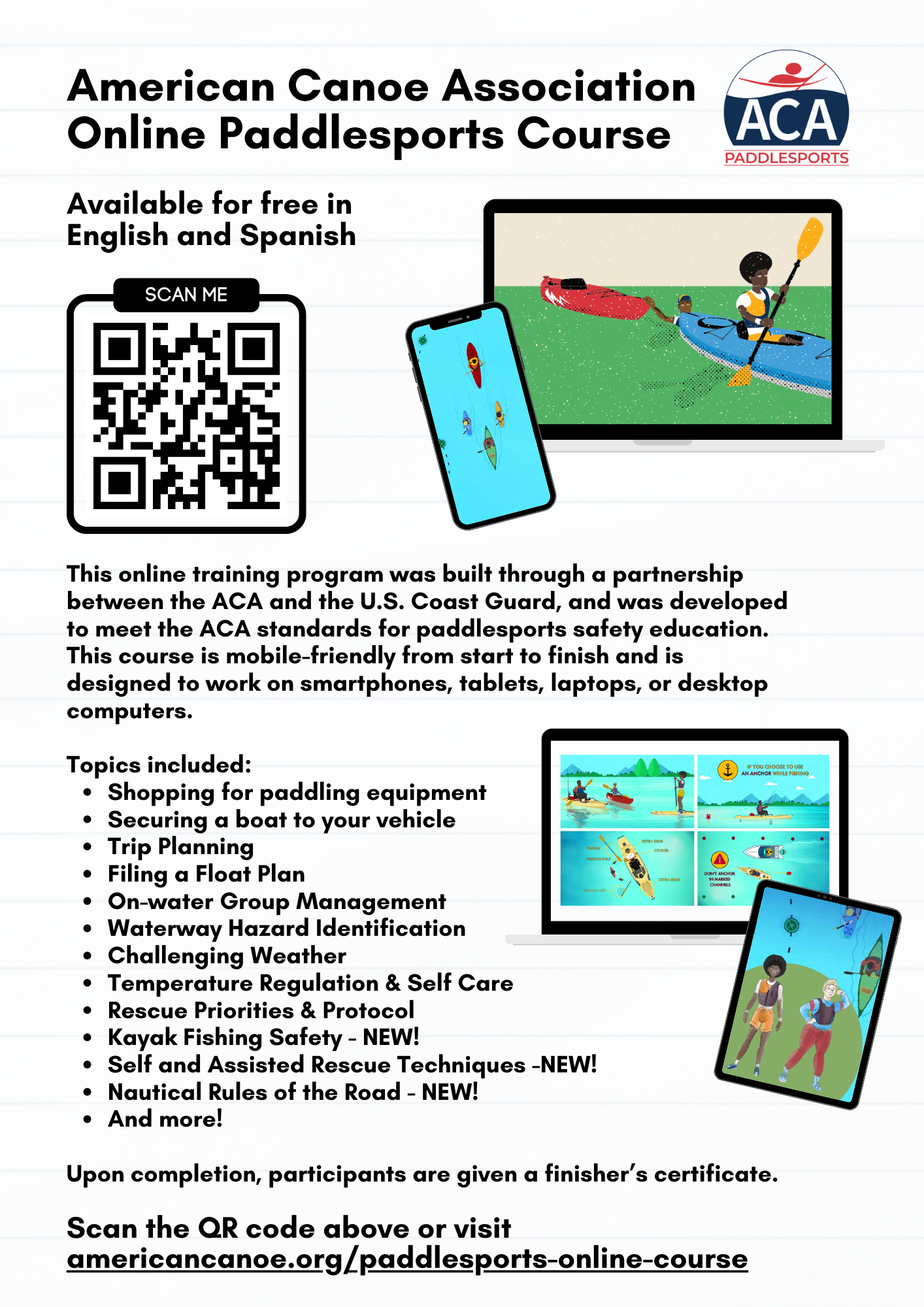 Online Paddling Course Outreach Flyers (10)